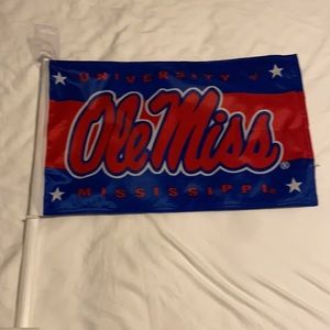 Ole Miss Car Flag